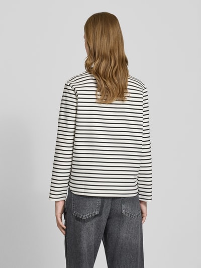 Vila Longsleeve mit Rundhalsausschnitt Modell 'LUCE' Offwhite 5