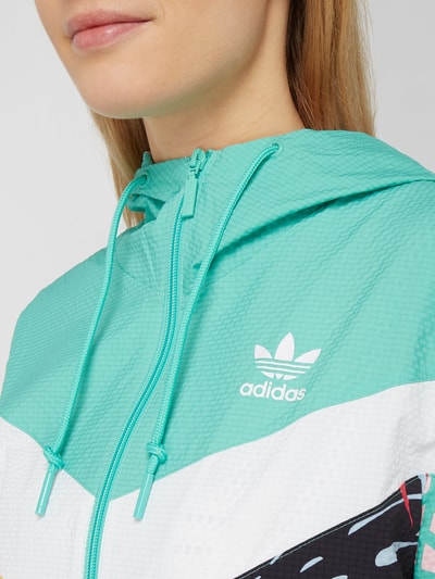 adidas Originals Windbreaker met capuchon Mintgroen - 3