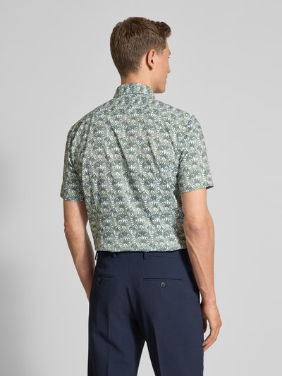 Jake*s Slim Fit Business-Hemd mit Knopfleiste Gruen 5