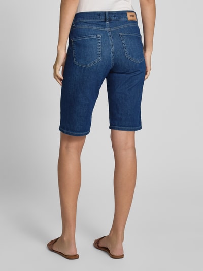 Angels Regular Fit Bermudas aus Denim mit Umschlag Dunkelblau 5