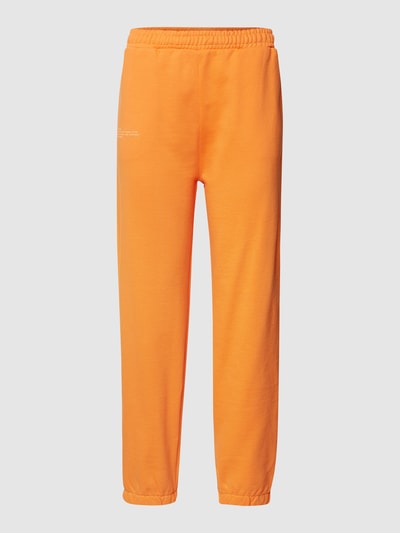 Jake*s Casual Sweatpants met statementprint Oranje - 2