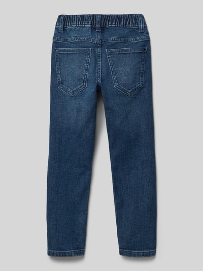 s.Oliver RED LABEL Regular Fit Jeans aus Baumwoll-Mix Blau 3