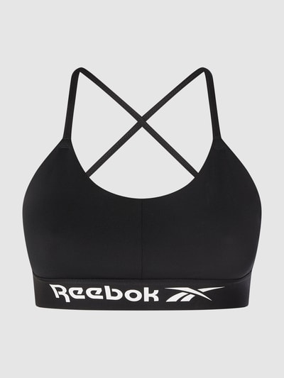 Reebok Active Bustier mit Stretch-Anteil Schwarz 2