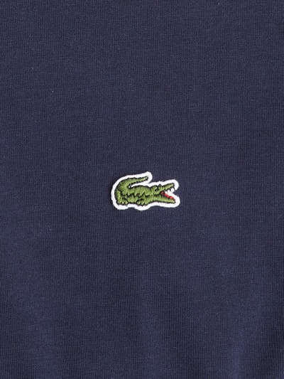 Lacoste T-Shirt mit Logo-Stitching Marine 4