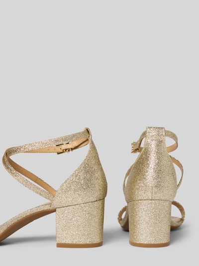 MICHAEL Michael Kors Sandalette mit Blockabsatz Modell 'SERENA' Gold 2