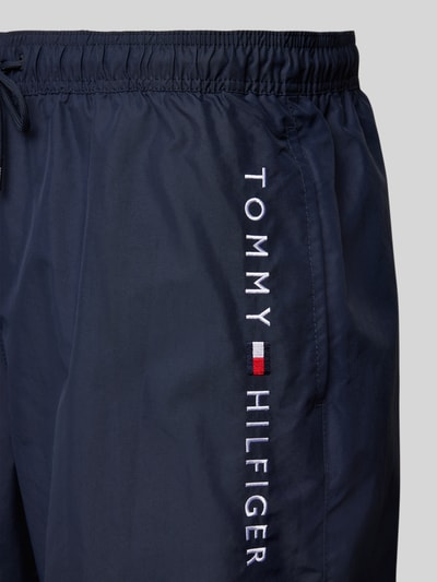 Tommy Hilfiger Badeshorts mit elastischem Bund Modell 'ORIGINAL' Dunkelblau 2