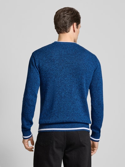 Scotch & Soda Regular Fit Strickpullover mit Label-Detail Royal 5