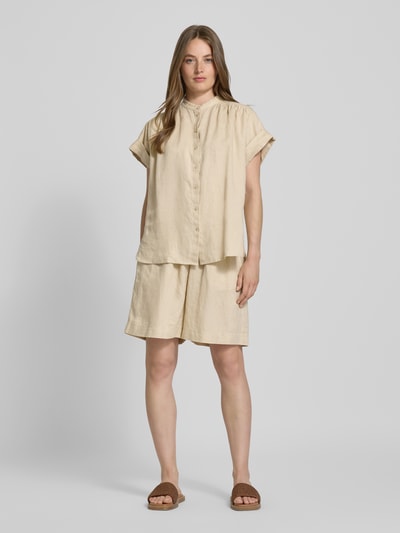 BOSS Orange Overhemdblouse met knoopsluiting, model 'Boleana' Beige - 1