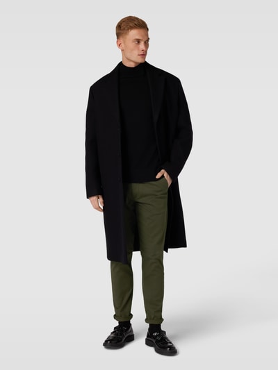 Selected Homme Slim Fit Chino in unifarbenem Design Modell 'NEW Miles' Dunkelgruen 1