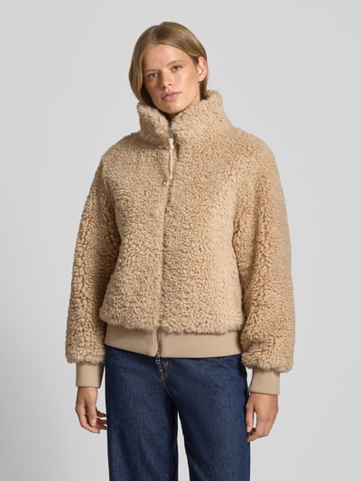 Marc O'Polo DENIM Kurtka z futerka o kroju regular fit ze stójką Beżowy 4