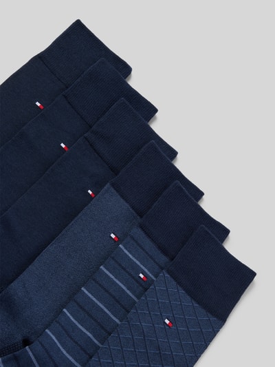 Tommy Hilfiger Skarpety z mieszanki bawełny w zestawie 6 szt. Granatowy 2