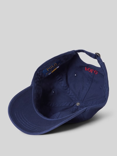 Polo Ralph Lauren Basecap mit Label-Stitching Dunkelblau 2