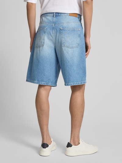 Les Deux Baggy Fit Jeansshorts im 5-Pocket-Design Modell 'Ryder' Hellblau 5