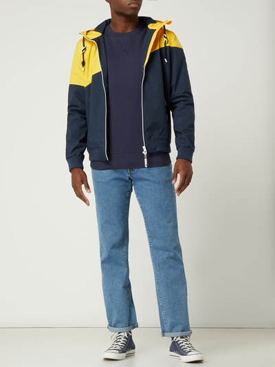 SELECTED HOMME Bluza z bawełny ekologicznej model ‘Jason’ Granatowy 1