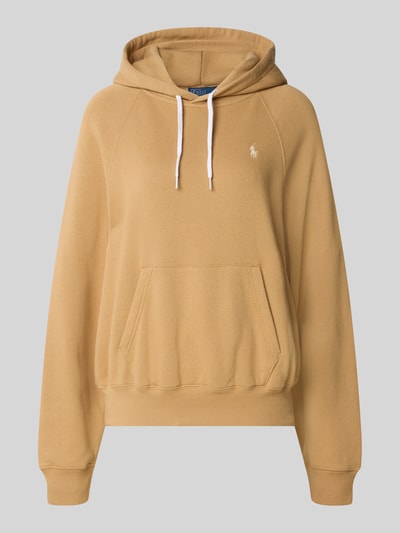 Polo Ralph Lauren Bluza z kapturem o kroju comfort fit z mieszanka bawełny Camel 1