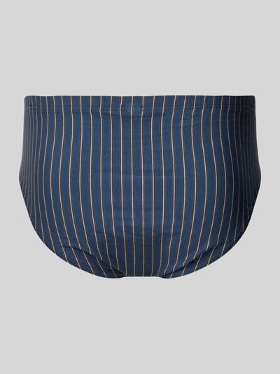 Mey Slip met labeldetail Blauw - 3