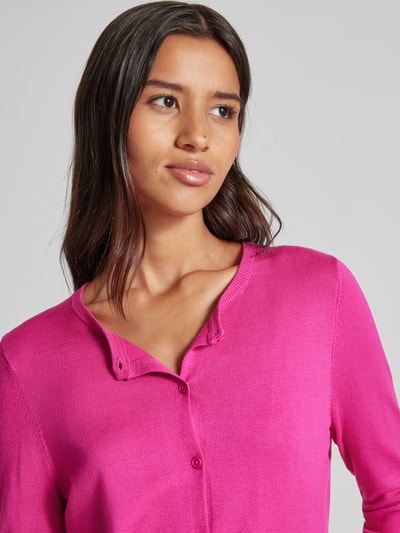 Christian Berg Woman Vest met knoopsluiting Fuchsia - 3