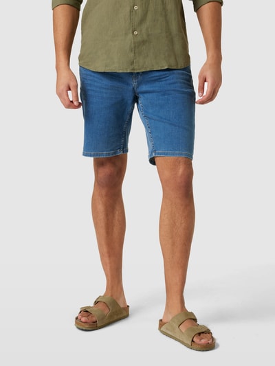 Casual Friday Jeansshorts im 5-Pocket Design Modell 'ULTRAFLEX' Jeansblau 4