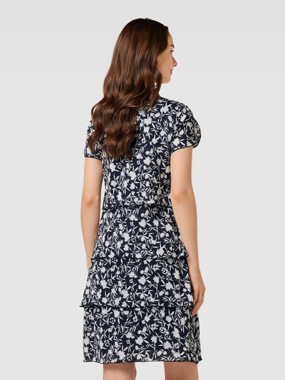Betty Barclay Knielange jurk in laagjeslook Marineblauw - 5