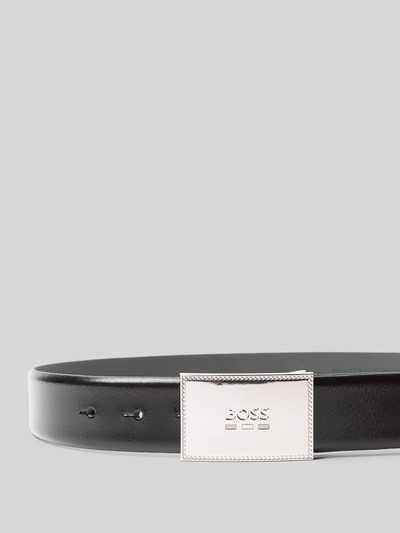 BOSS Pasek z klamrą model ‘JINKO’ Czarny 2