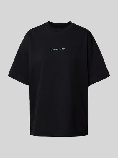 Carhartt Work In Progress T-Shirt mit Label-Print Black 1