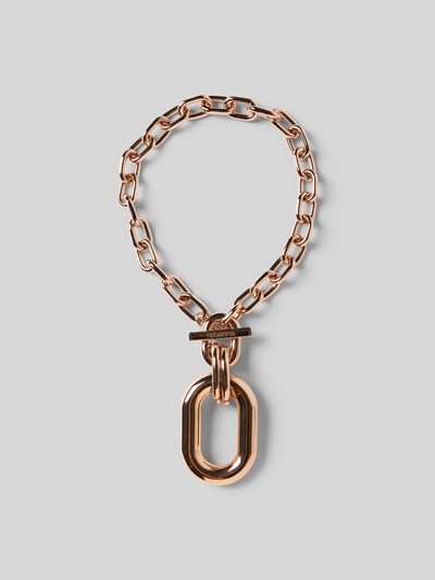 Rabanne Ohrringe mit Logo-Prägung Rose Gold 2