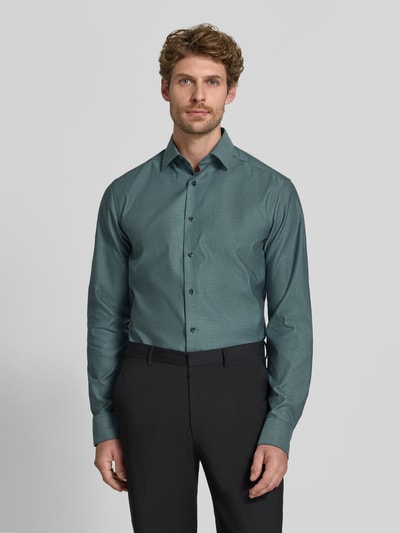 OLYMP Modern Fit Businesshemd mit extra langem Arm Gruen 4