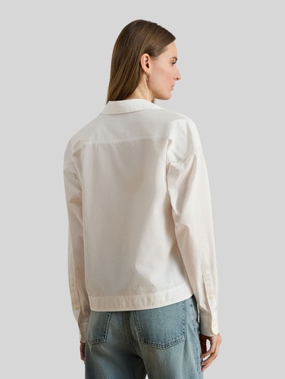 Lauren Ralph Lauren Regular Fit Hemdbluse aus reiner Baumwolle Weiss 5