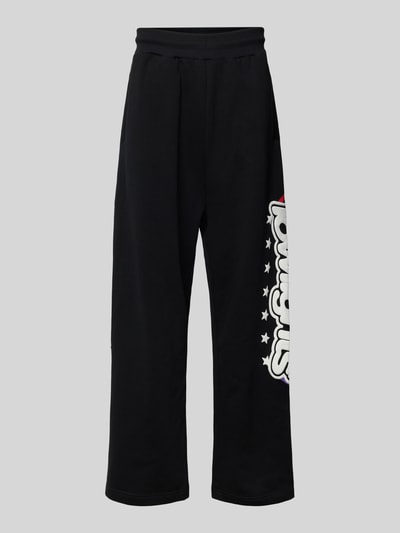 Low Lights Studios Sweatpants mit Label-Print Black 1