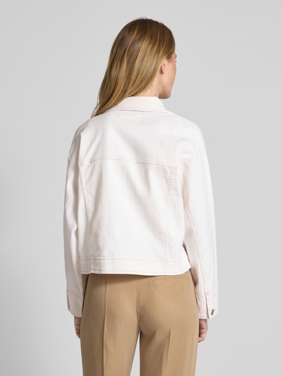 OPUS Jeansjacke mit Brusttaschen Modell 'Hodeo' Offwhite 5