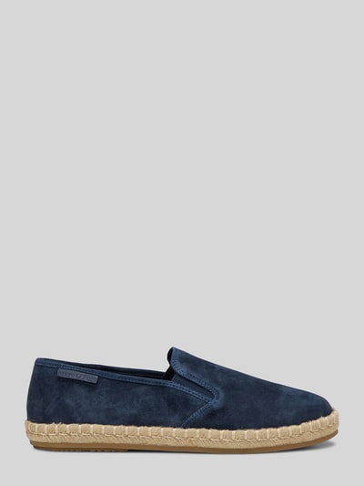 Marc O'Polo Espadrilles aus echtem Leder mit Logo-Patch Marine 2