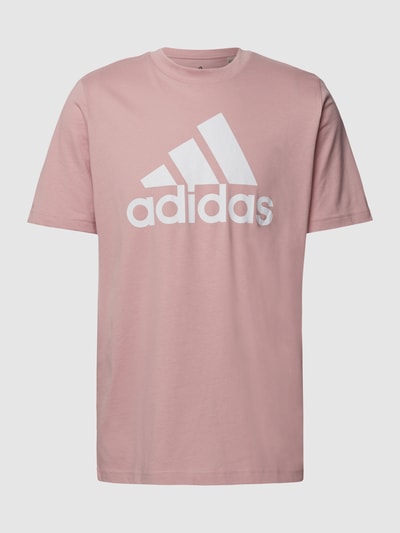 ADIDAS SPORTSWEAR T-Shirt mit Label-Print Mauve 2