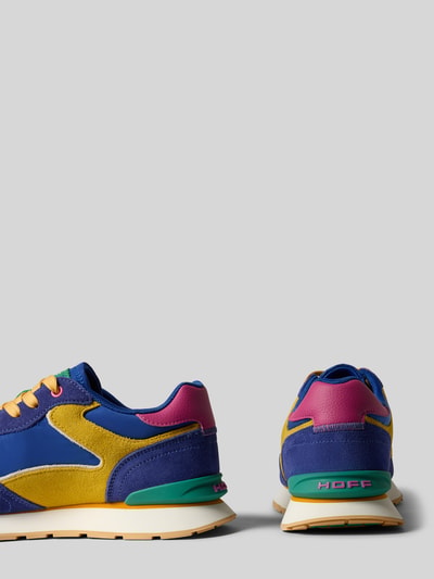 Produktfoto, bunte Damen Sneaker aus Leder-Mix mit Logo-Detail Modell 'City' von HOFF, abgerundete Passform, profilierte Sohle