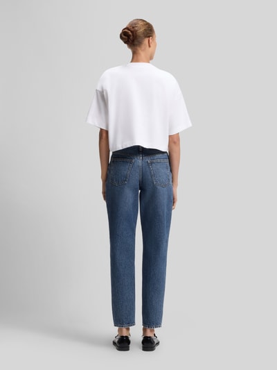 HUGO Mom Fit Jeans aus reiner Baumwolle im 5-Pocket-Design Blau 5