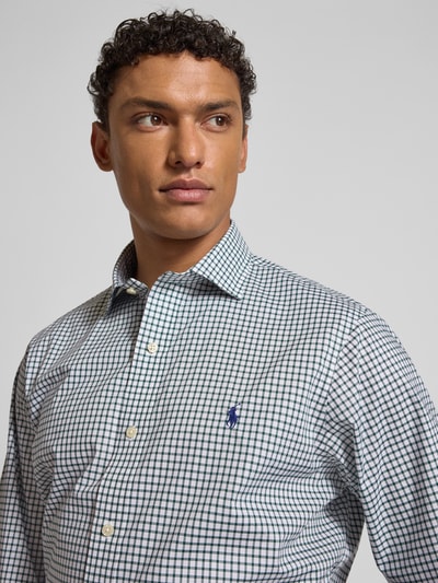 Polo Ralph Lauren Regular Fit Business-Hemd mit Kentkragen Gruen 3