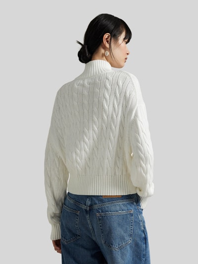Polo Ralph Lauren Troyer o kroju relaxed fit z czystej bawełny Biały 5