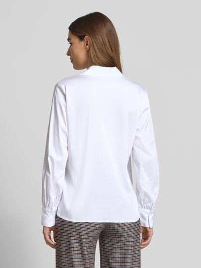 Christian Berg Woman Bluse in Wickel-Optik mit V-Ausschnitt Weiss 5