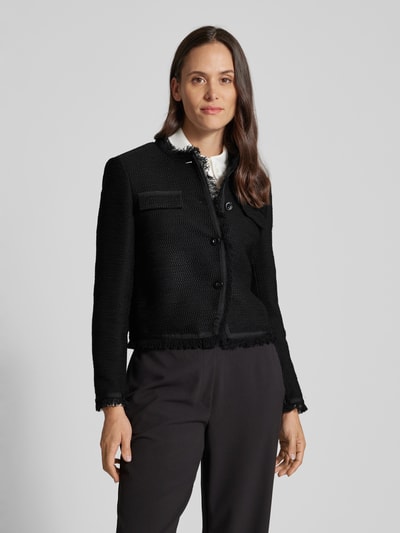 Marc Cain Blazer mit Fransen Black 4