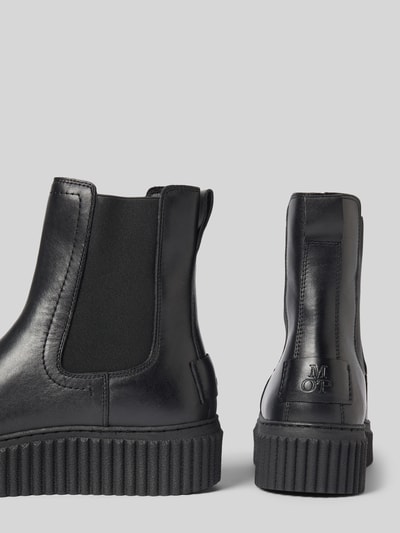 Marc O'Polo Chelsea boots van echt runderleer Zwart - 2