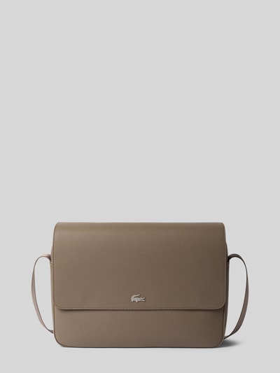 Lacoste Umhängetasche mit Label-Applikation Schlamm 2
