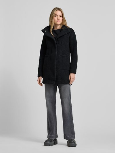 COLUMBIA Jacke aus Teddyfell Black 1