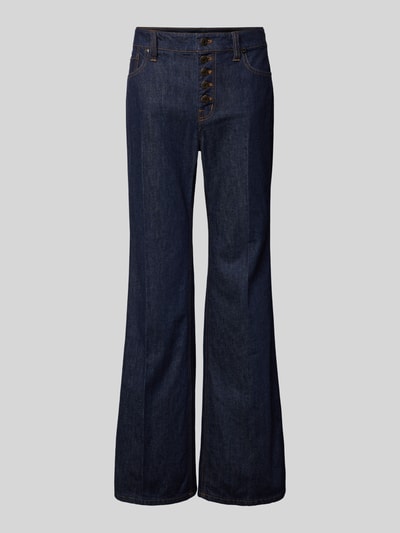 Lauren Ralph Lauren Flared Jeans mit 5-Pocket-Design Dunkelblau 1