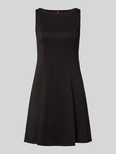 VERO MODA Ausgestelltes Freizeitkleid mit Teilungsnähten Modell 'ABBY' Black 2