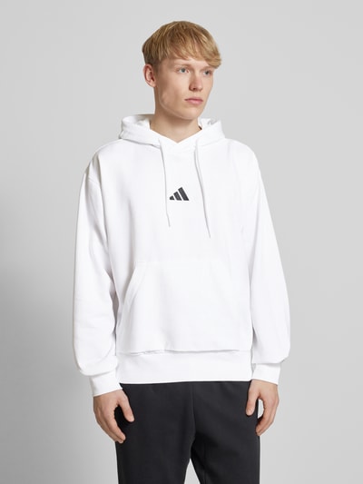 ADIDAS SPORTSWEAR Hoodie mit Label-Print Weiss 4