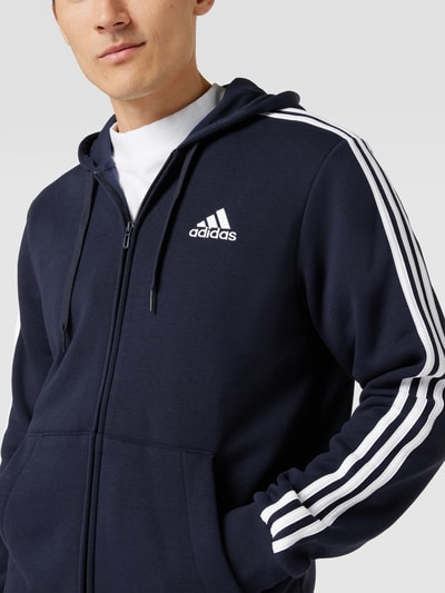 ADIDAS SPORTSWEAR Sweatjacke mit Label-Stitching Marine 3