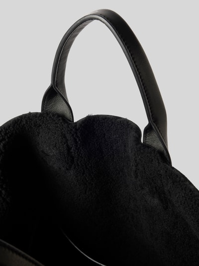 Abro Shopper mit Lammfell Modell 'RAQUEL' Black 4