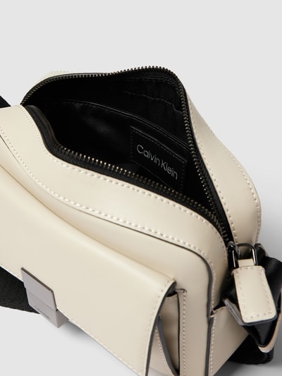 CK Calvin Klein Schoudertas met labeldetails, model 'ICONIC' Beige - 4