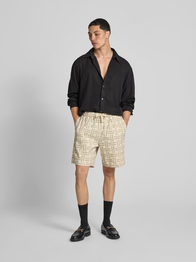Duke & Dexter Loafer mit Label-Detail Black 1