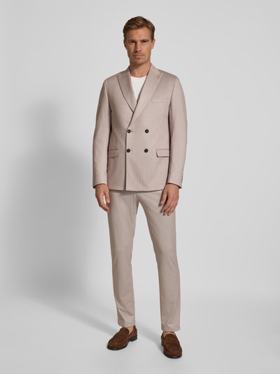 DIGEL Regular Fit Sakko mit Reverskragen Modell 'Atos' Beige 1