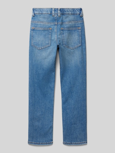 Tom Tailor Skinny fit jeans van katoenmix met elastische band, model 'TIM' Blauw - 3